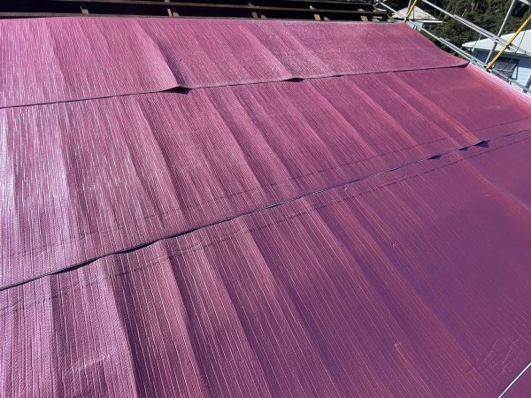 New guttering and roof edge detail on a residential roof
